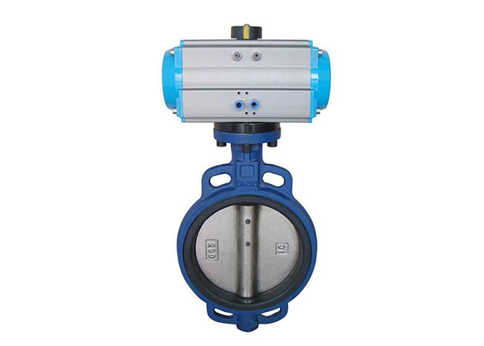 BGTWA On/Off Wafer Rubber Seal Pneumatic Butterfly Valve