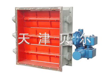 BELLCVB Type Electric Modulating Square Louvered Damper size:182x148-2732x2036mm